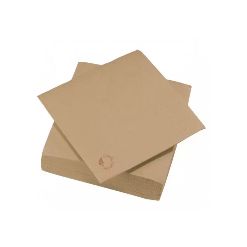 Cerf Dellier 100 Serviettes De Table Biodegradables Cheap