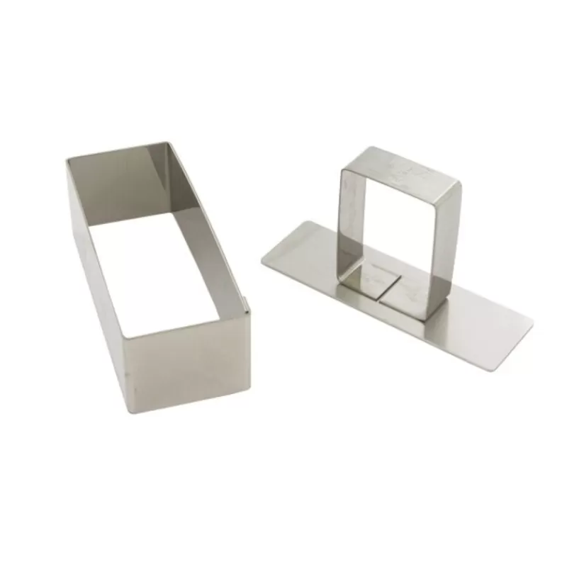 Cerf Dellier 4 Rectangles A Patisserie + Poussoir H 3 Cm