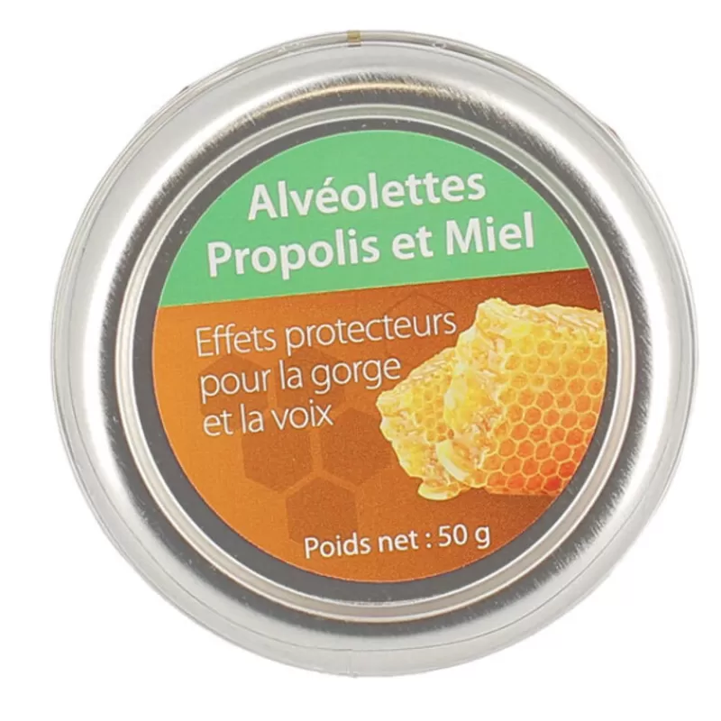 Cerf Dellier Alveolettes Propolis Et Miel 50 G