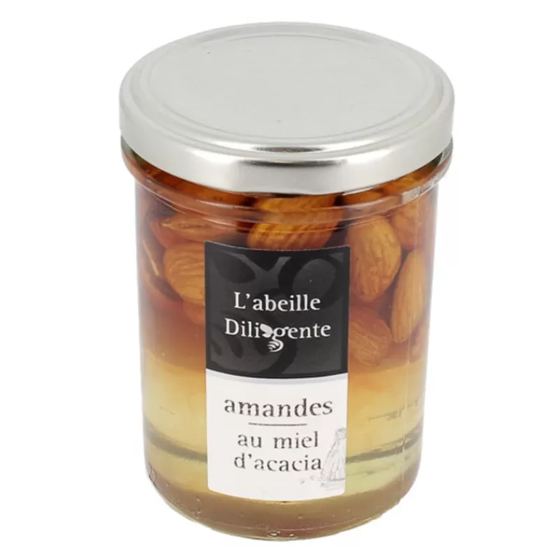 Cerf Dellier Amandes Au Miel D'Acacia L'Abeille Diligente 250 G