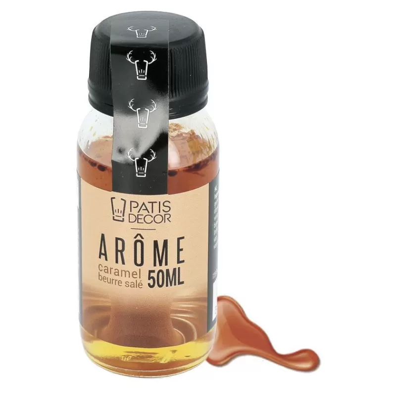 Cerf Dellier Arome Caramel Beurre Sale Patisdecor 50 Ml