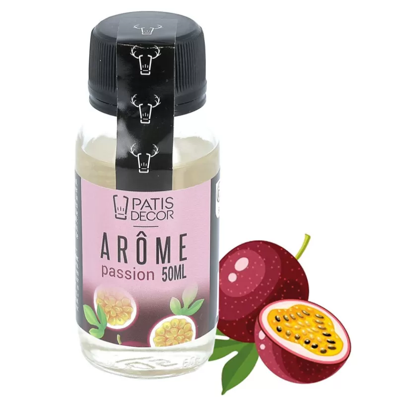 Cerf Dellier Arome Fruits De La Passion Patisdecor 50 Ml