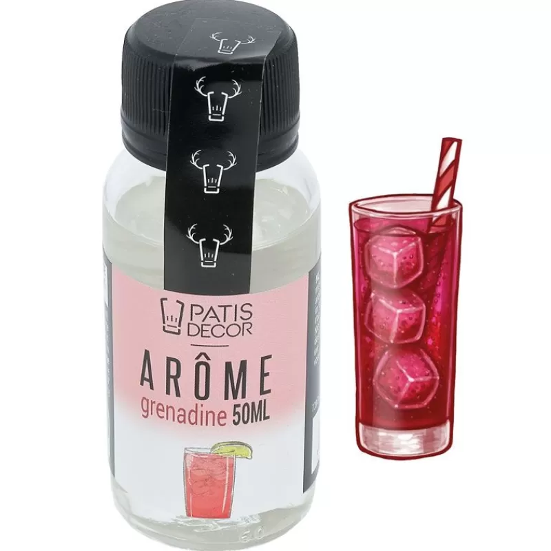 Cerf Dellier Arome Grenadine Patisdecor 50 Ml