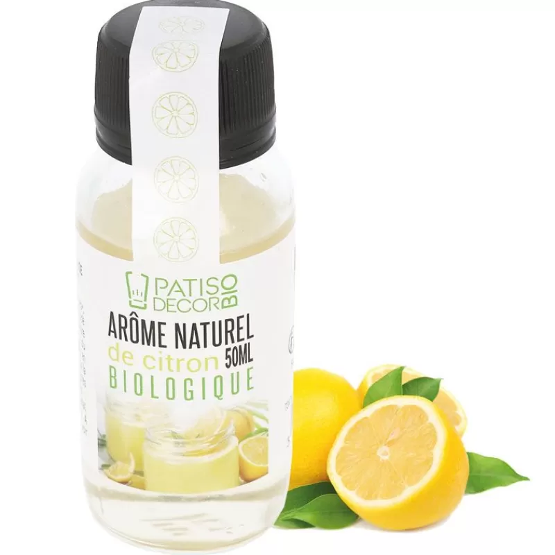 Cerf Dellier Arome Naturel De Citron Biologique 50 Ml