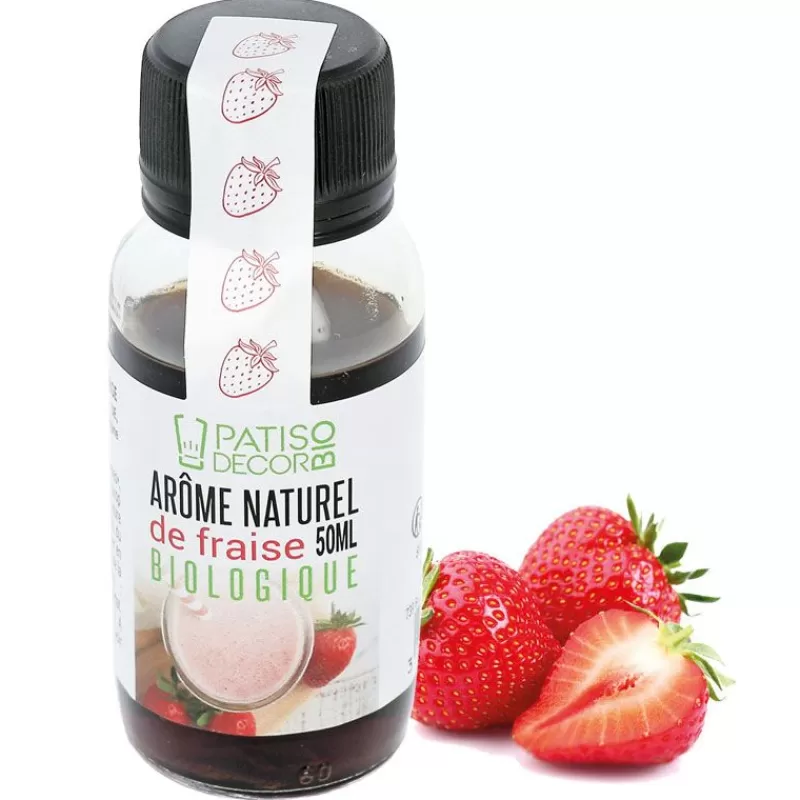 Cerf Dellier Arome Naturel De Fraise Biologique 50 Ml