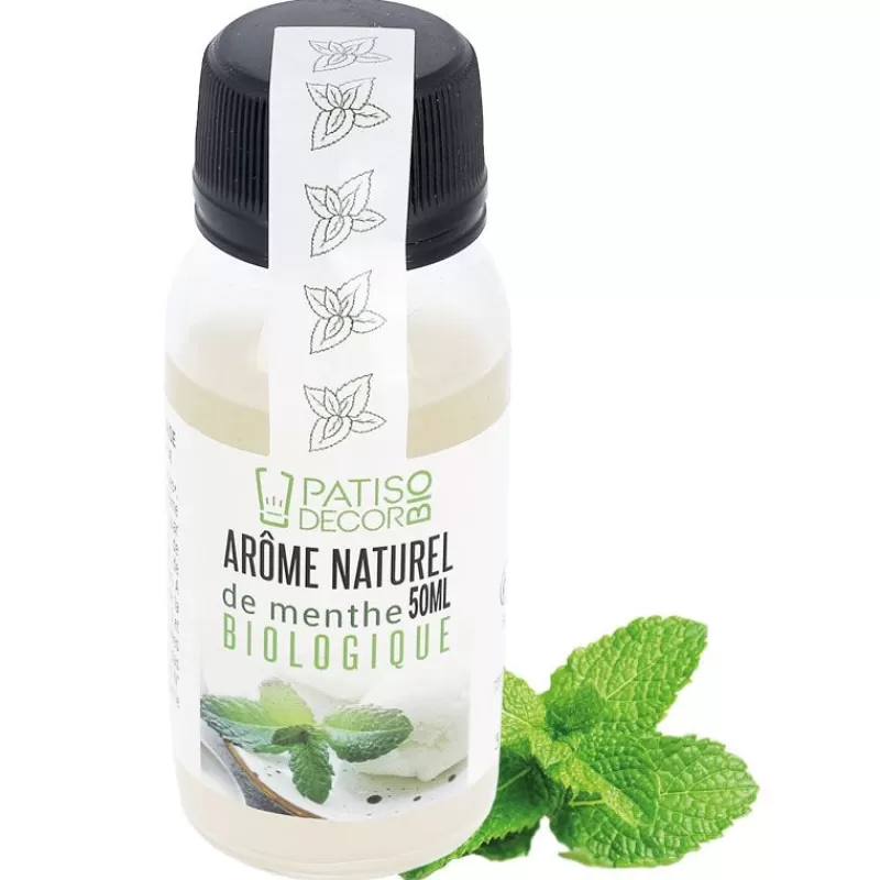 Cerf Dellier Arome Naturel De Menthe Biologique 50 Ml