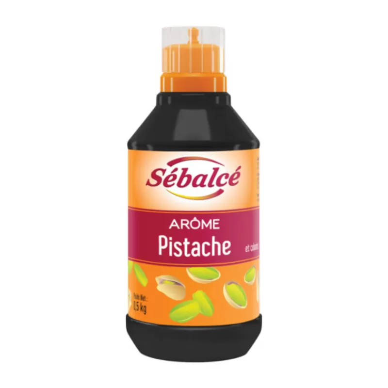 Cerf Dellier Arome Pistache Et Colorant Sebalce 500 Ml