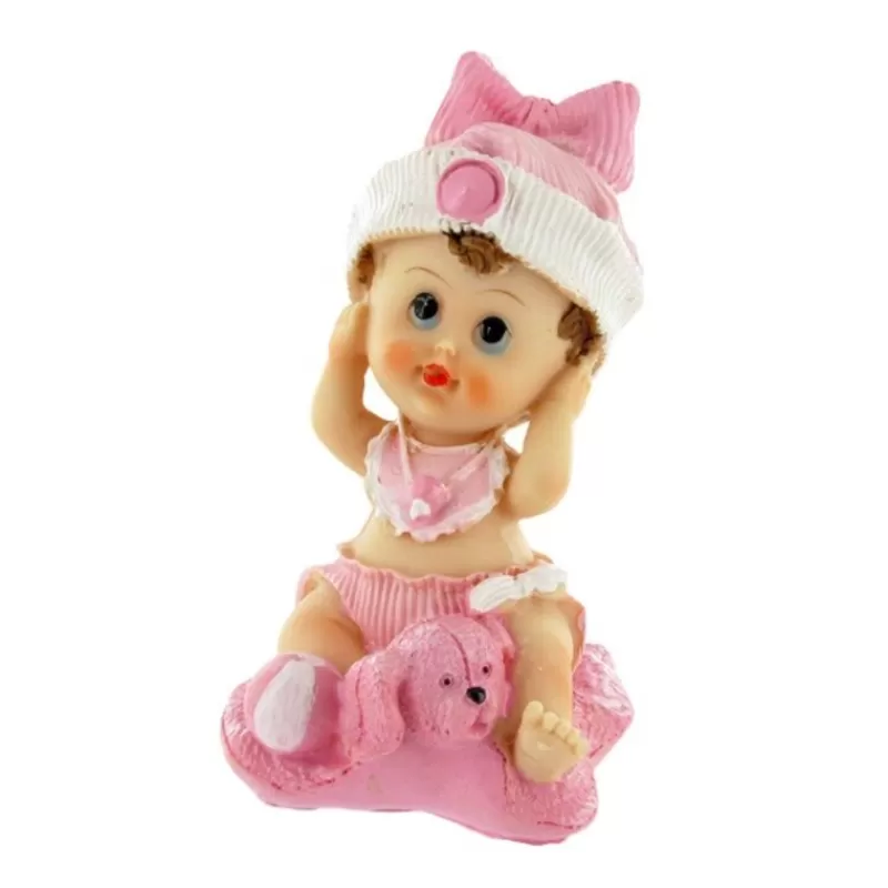 Cerf Dellier Bebe Fille Et Son Doudou Patisdecor Hot