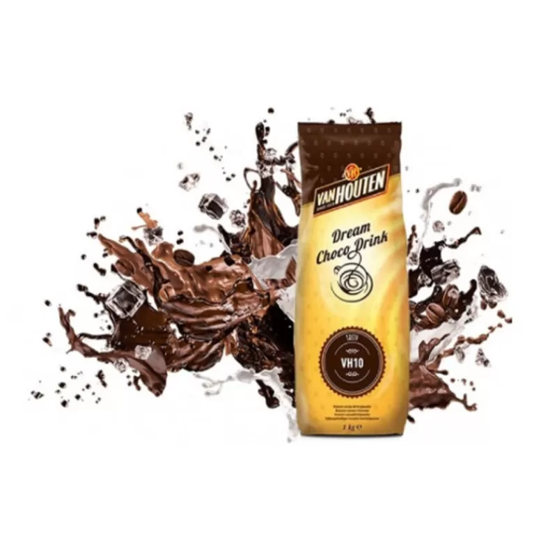 Cerf Dellier Boisson Saveur Chocolat En Poudre Vh10 Van Houten 1 Kg