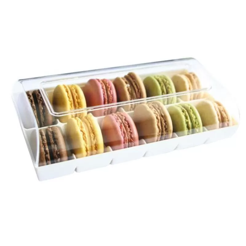 Cerf Dellier Boite 12 Macarons Blanche Hot