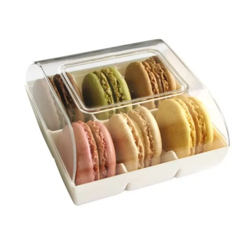 Cerf Dellier Boite 6 Macarons Blanche Store