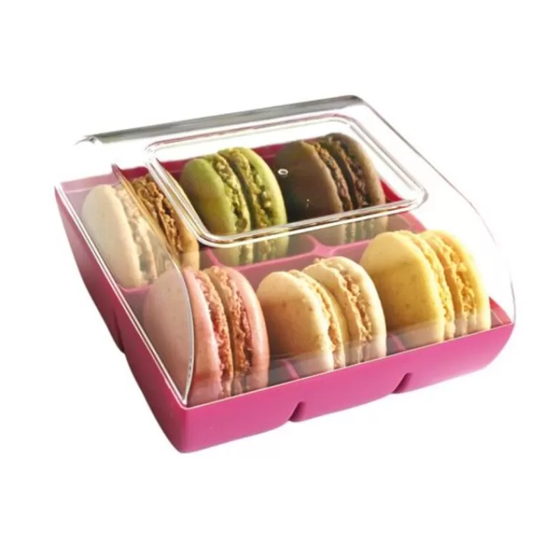 Cerf Dellier Boite 6 Macarons Fuchsia Store