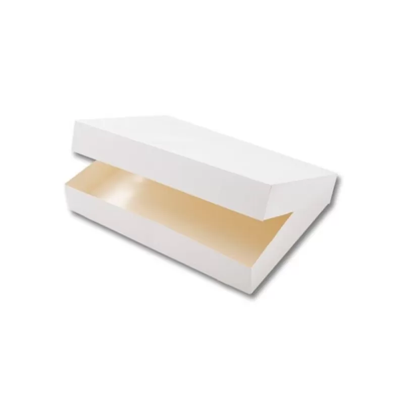 Cerf Dellier Boite Traiteur Blanche 43 X 29 Cm Best Sale