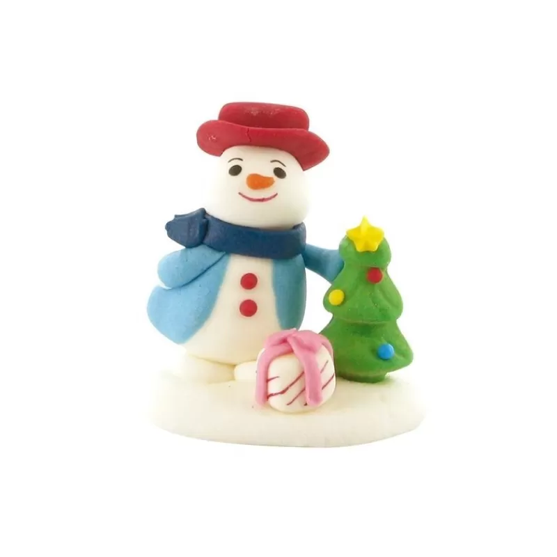 Cerf Dellier Bonhomme De Neige Cadeau (X24) Sale