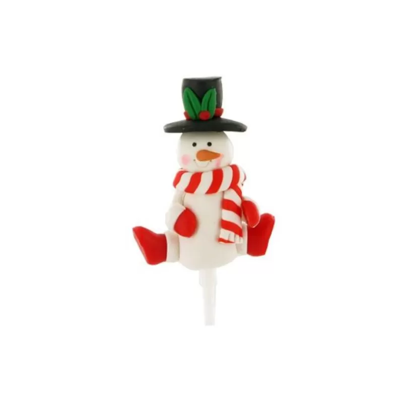 Cerf Dellier Bonhomme De Neige Habille Cheap