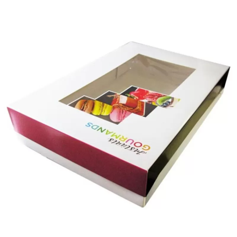Cerf Dellier Boîtes Pâtissières Fenetres 43 X 29 X 6 Cm (X 50) Cheap