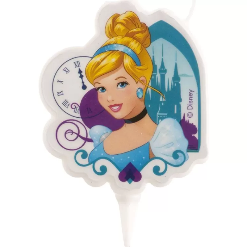 Cerf Dellier Bougie 2D Cendrillon 7,5 Cm Flash Sale