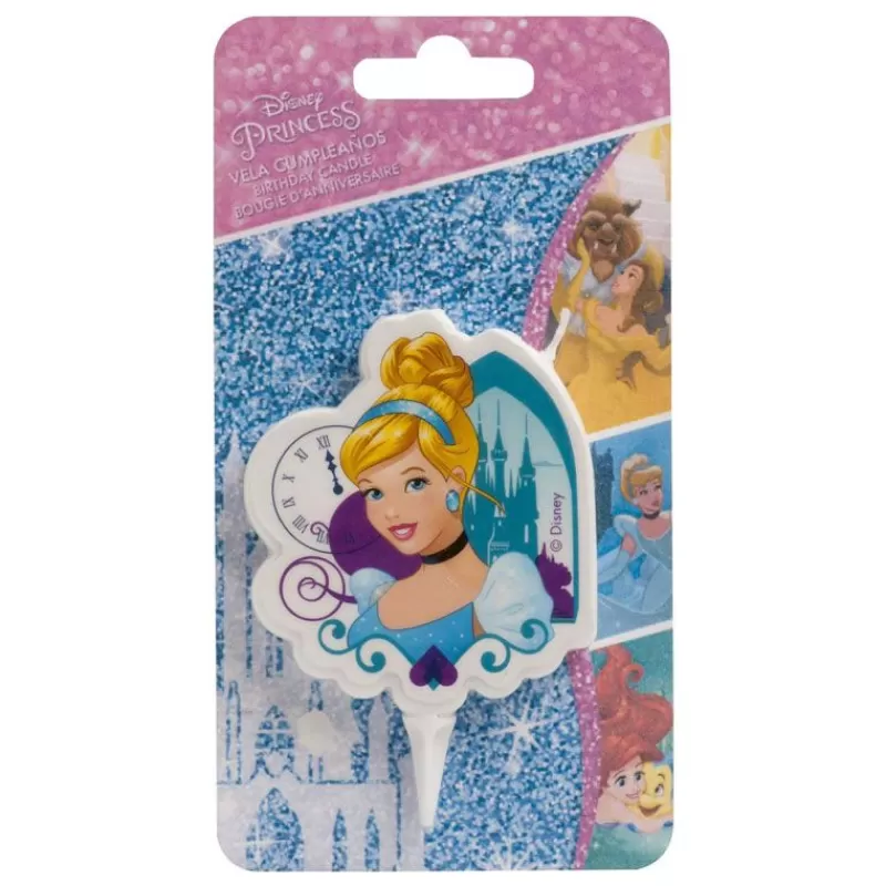 Cerf Dellier Bougie 2D Cendrillon 7,5 Cm Flash Sale