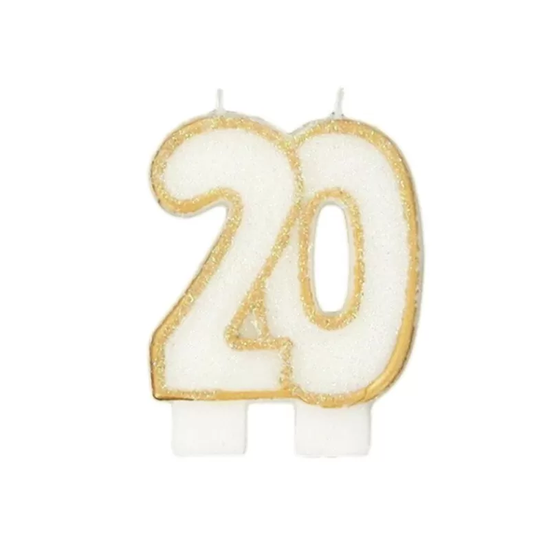 Cerf Dellier Bougie Anniversaire 20 Ans Patisdecor Clearance