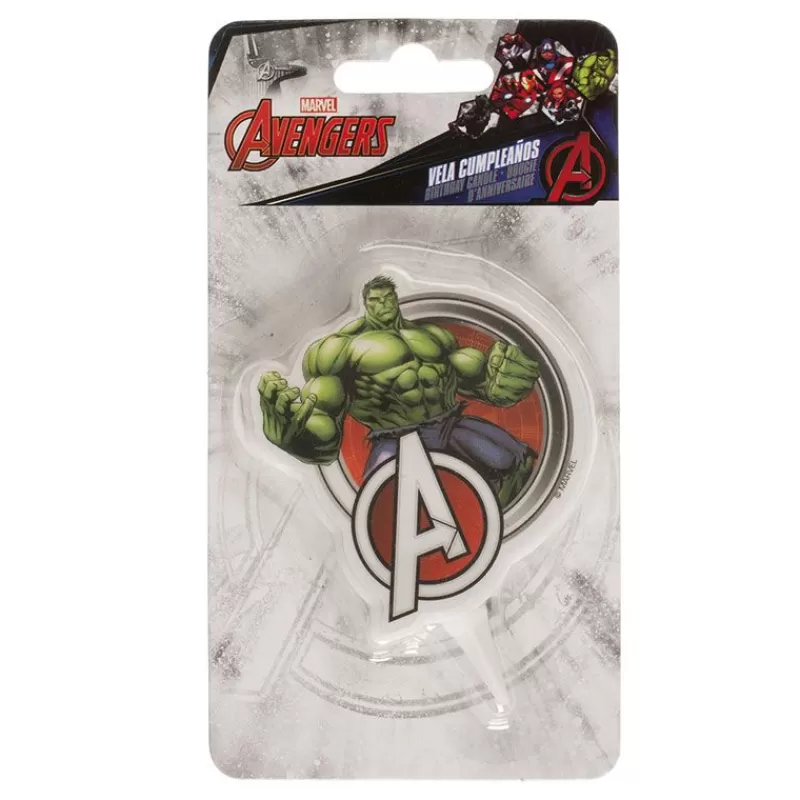 Cerf Dellier Bougie Anniversaire 2D Hulk Avengers Outlet