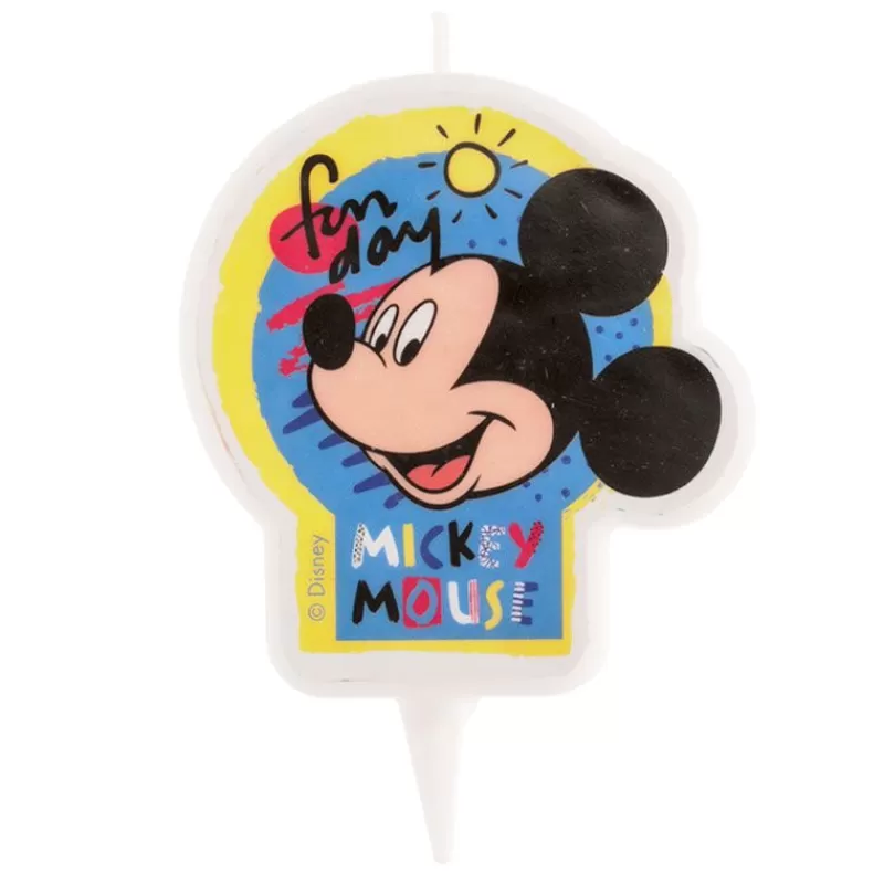 Cerf Dellier Bougie Anniversaire Mickey 7,5 Cm Flash Sale