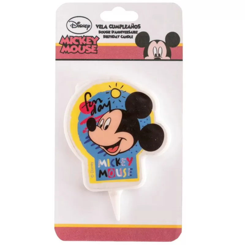 Cerf Dellier Bougie Anniversaire Mickey 7,5 Cm Flash Sale