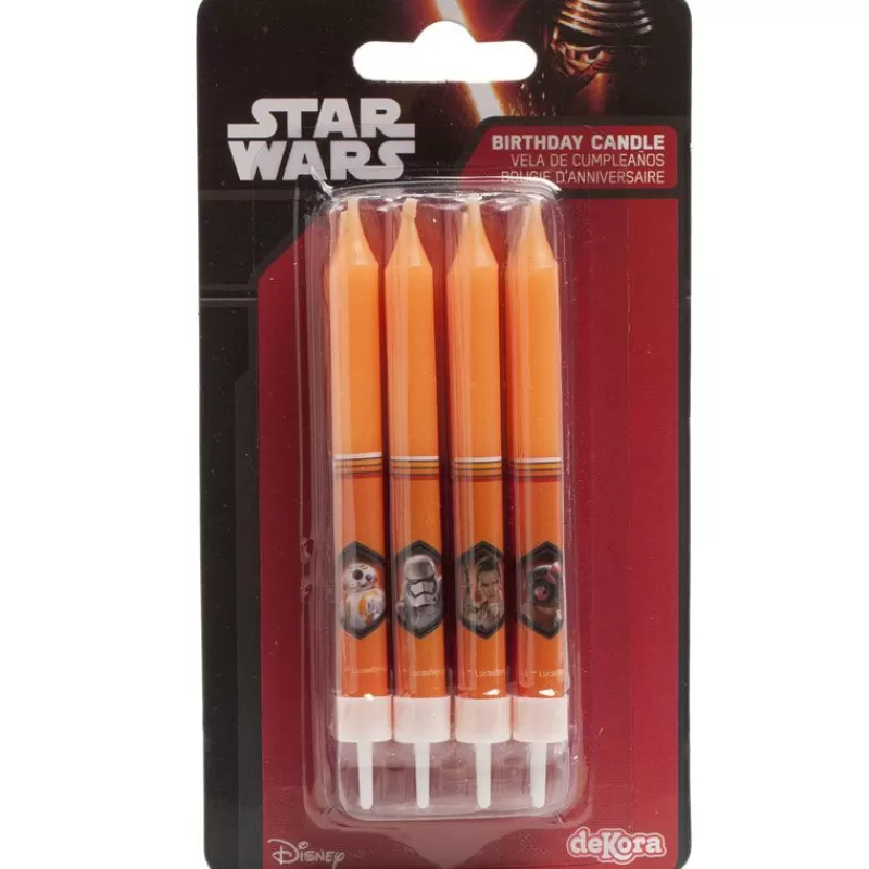 Cerf Dellier Bougie Anniversaire Star Wars (X 8) Store