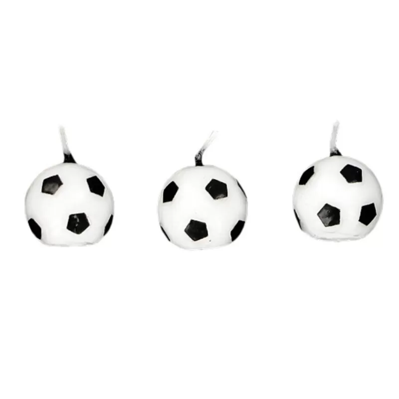 Cerf Dellier Bougie Ballon De Football Patisdecor (X 6) Outlet