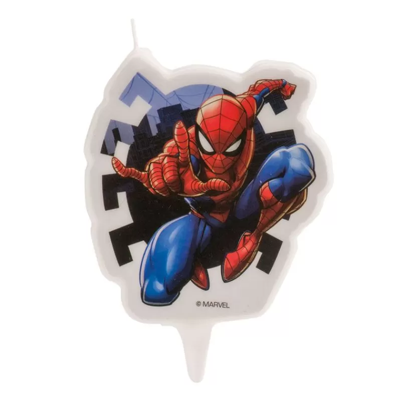 Cerf Dellier Bougie Spiderman 2D 7 Cm Sale