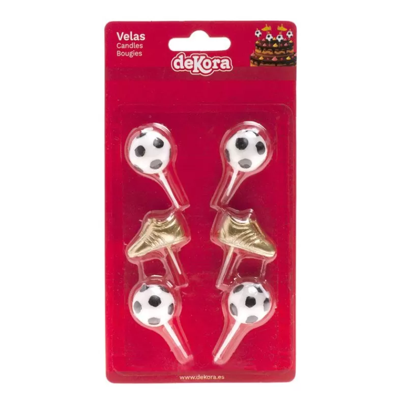 Cerf Dellier Bougies Chaussures + Ballons De Football (X 6) Cheap