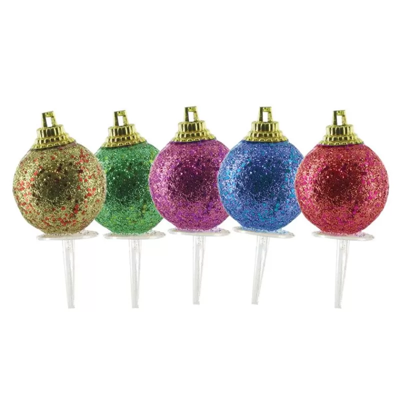 Cerf Dellier Boules A Facettes Assorties Sur Pique (X50) Cheap