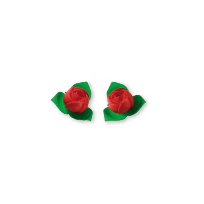 Cerf Dellier Boutons De Rose Rouge Patisdecor (X15) Sale