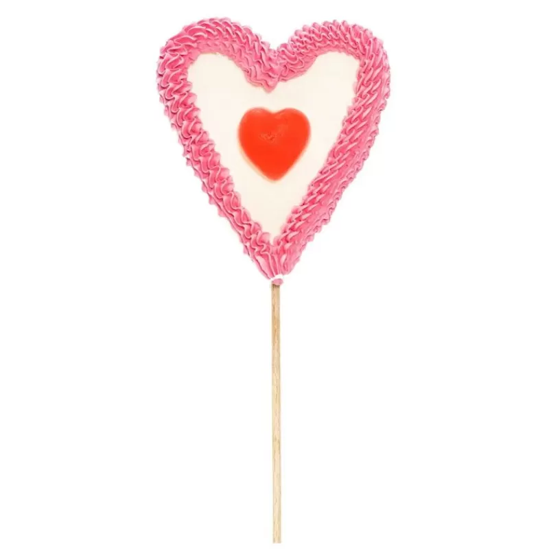 Cerf Dellier Brochette Marshmallow Coeur 60 G