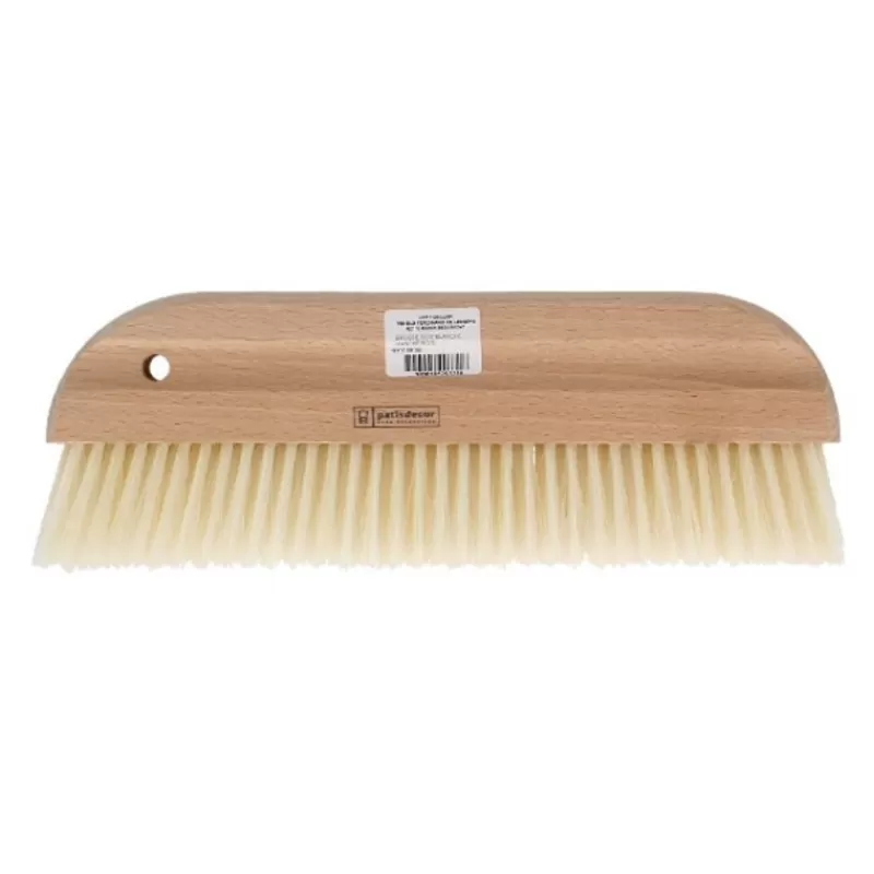 Cerf Dellier Brosse Alsacienne Manche Bois Soie Blanchie 29 Cm Outlet