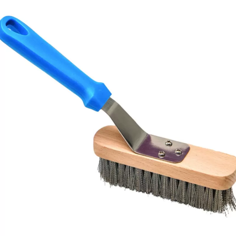Cerf Dellier Brosse Pour Four / Grill Avec Poils En Acier 15 X 4 Cm Clearance