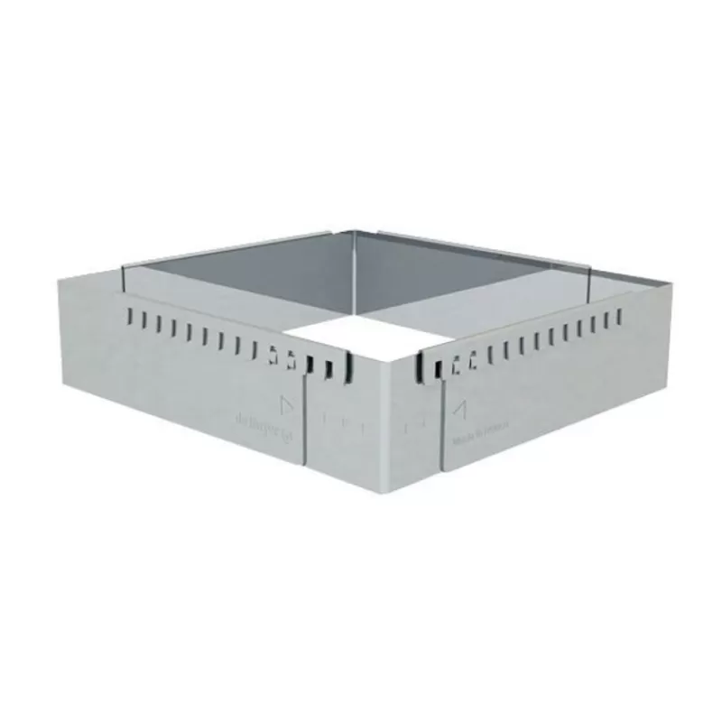 Cerf Dellier Cadre A Entremets Extensible Inox 30 A 57 Cm De Buyer