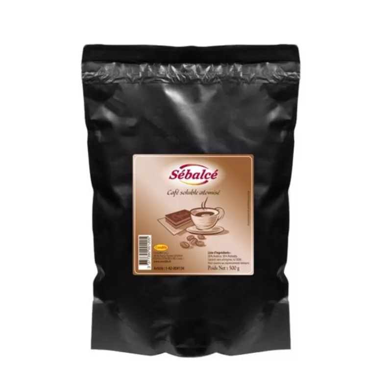 Cerf Dellier Cafe Soluble Atomise 100% Pur Cafe 500 G