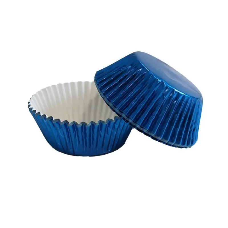 Cerf Dellier Caissette Cupcake Bleu Metallise Pme (X30) Online