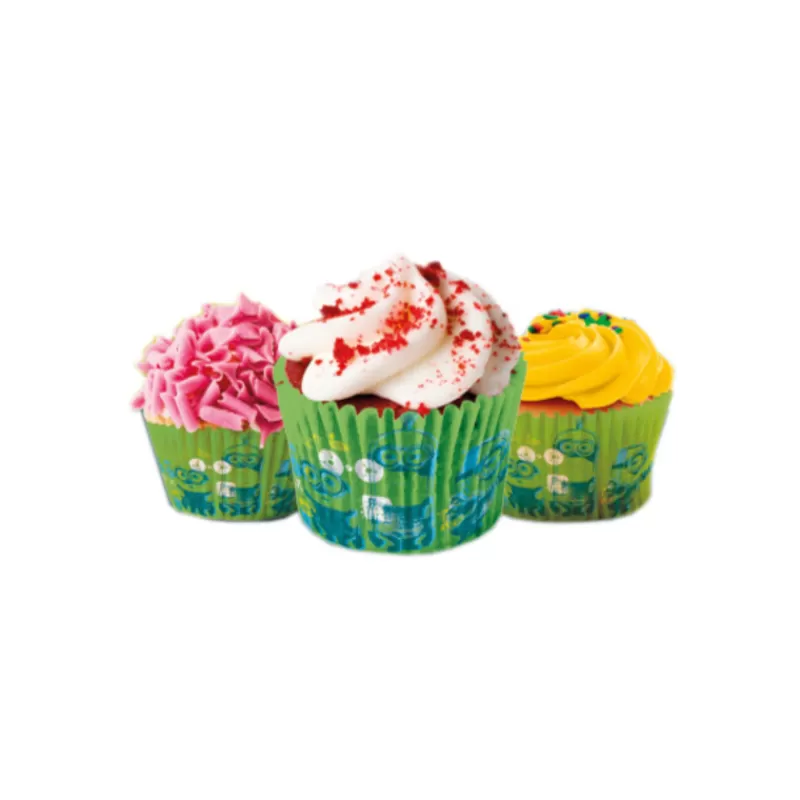 Cerf Dellier Caissette Cupcake Les Minions (X 50) Hot