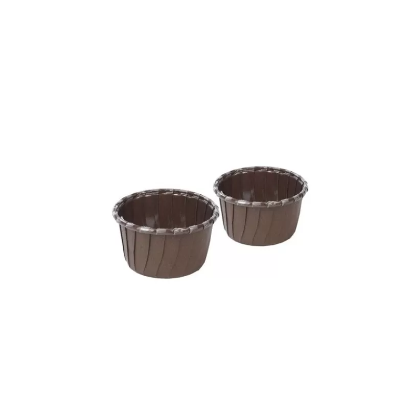 Cerf Dellier Caissettes Cuisine En Carton Marron (X250)