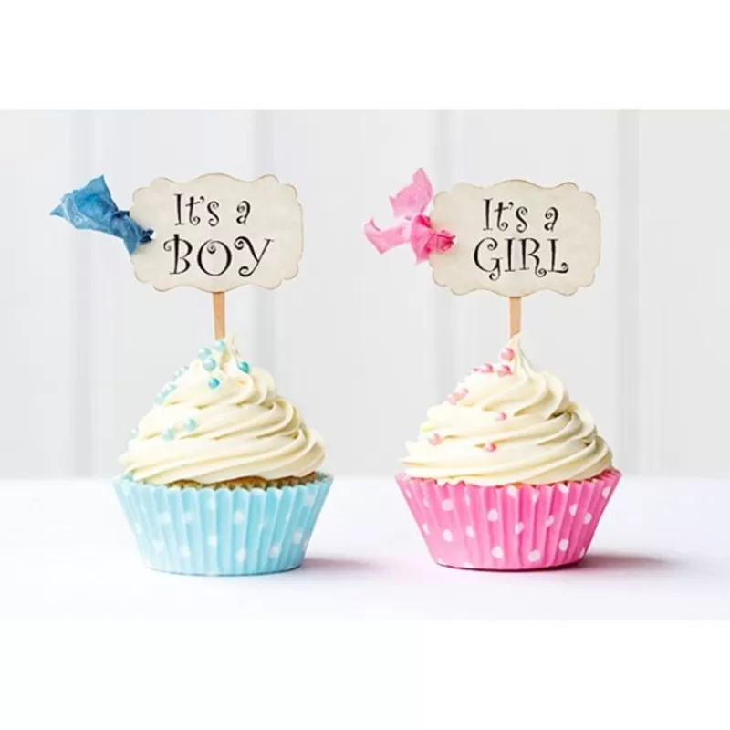 Cerf Dellier Caissettes Cupcakes Bleues A Pois Blancs (X50) Shop