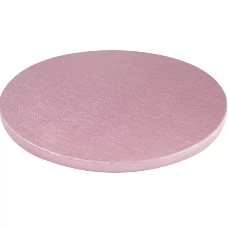 Cerf Dellier Cake Drum Rond Rose 17 Cm Patisdecor Store