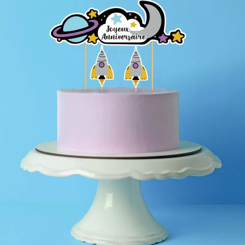 Cerf Dellier Cake Topper Assortis  Discount