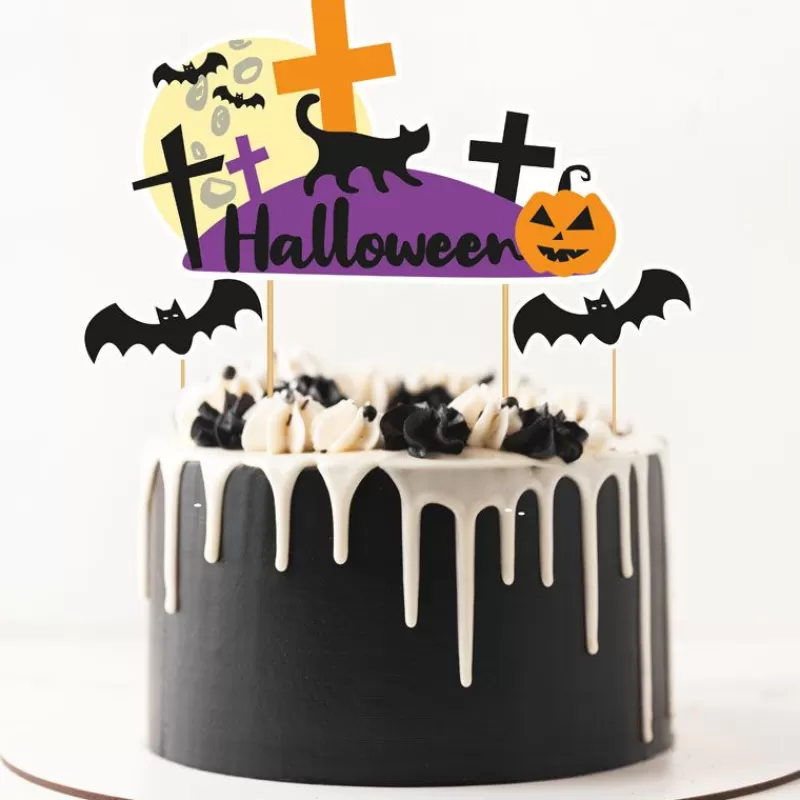 Cerf Dellier Cake Topper Assortis Theme Halloween Store