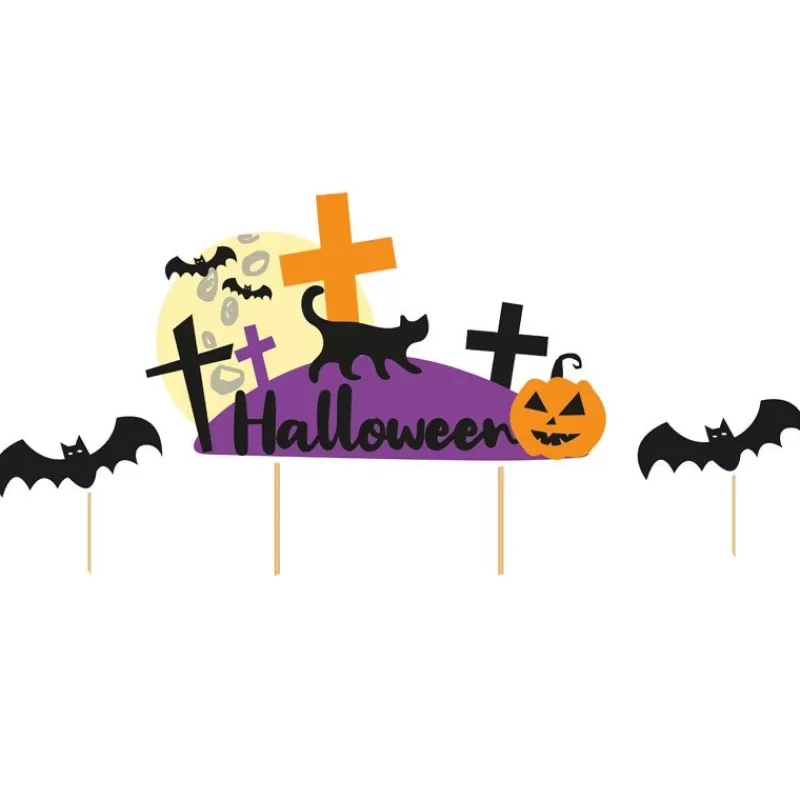 Cerf Dellier Cake Topper Assortis Theme Halloween Store