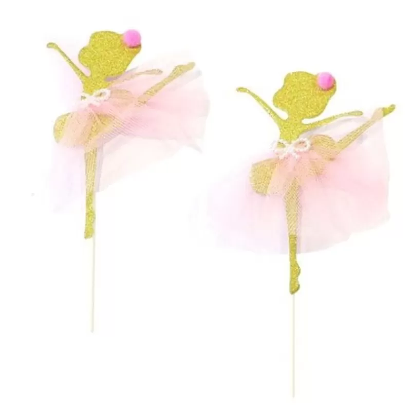 Cerf Dellier Cake Topper Danseuse Doree (X 2) Cheap