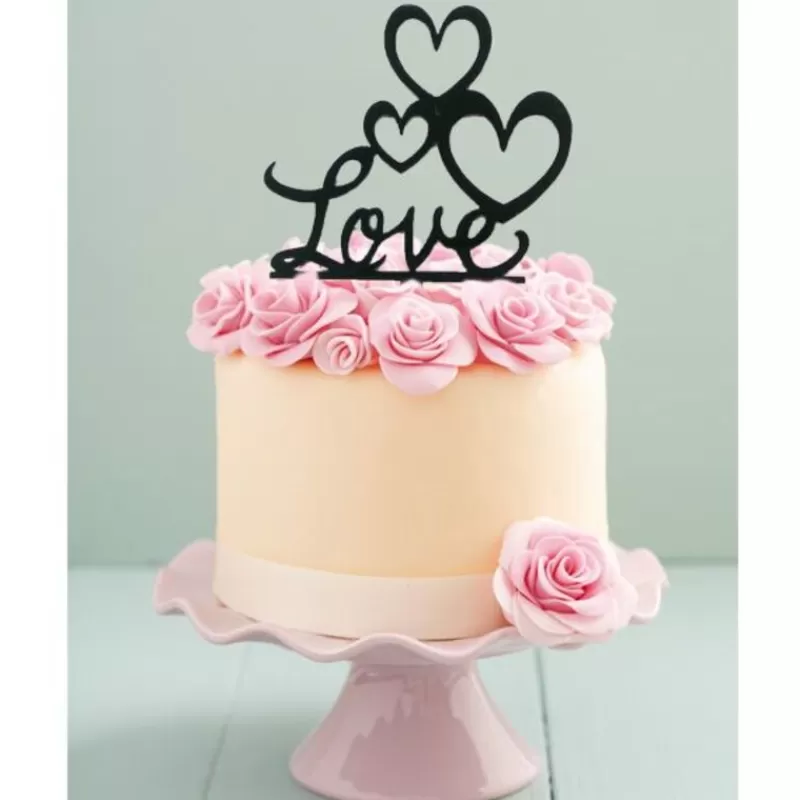 Cerf Dellier Cake Topper Love Cheap