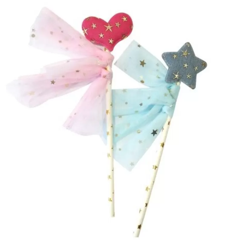 Cerf Dellier Cake Toppers Coeur Et Etoile (X 2) Patisdecor Store