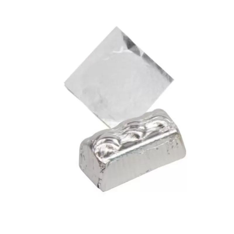 Cerf Dellier Carres Alu Argent 8 Cm (X1000) Outlet