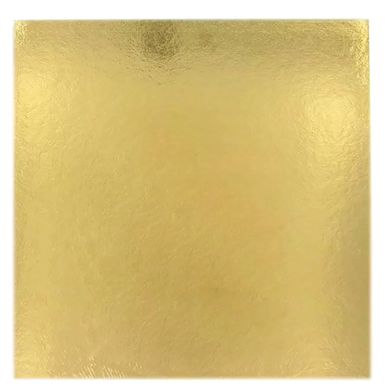 Cerf Dellier Carres Or 23 X 23 Cm Patisdecor (X5) Cheap